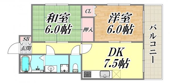 サンハイツヴィレッジ3の物件間取画像